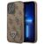 Guess 4G Triangle Logo Cardslot Case for iPhone 13 Pro / 13 - Brown - Apple Cases - Cases - Techbox