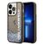 Karl Lagerfeld Liquid Glitter Elong case for iPhone 14 Pro - black | Techbox