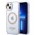 Guess GUHMP14SHTCMU iPhone 14 6.1" purple/purple hard case Gold Outline Translucent MagSafe | Techbox