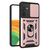 Hybrid Armor Camshield case for Samsung Galaxy A14 armored case with camera cover pink | Techbox