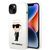 Karl Lagerfeld KLHCP14MSNIKBCH iPhone 14 Plus 6.7" hardcase white/white Silicone Ikonik | Techbox
