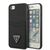 Guess GUHCI8PSATPK iPhone 7/8 SE 2020 / SE 2022 hardcase black/black hardcase Saffiano Triangle Logo Cardslot - Uncategorized Cases (2) - Cases - Techbox