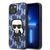 Karl Lagerfeld KLHCP13MPMNIKBL iPhone 13 6.1" hardcase blue/blue Monogram Ikonik Patch | Techbox