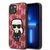 Karl Lagerfeld KLHCP13MPMNIKPI iPhone 13 6.1" hardcase red/red Monogram Ikonik Patch | Techbox