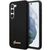 Guess GUHCS23MSLSMK S23+ S916 black/black hardcase Silicone Vintage Gold Logo | Techbox