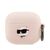 Karl Lagerfeld KLA3RUNCHP AirPods 3 cover pink/pink Silicone Choupette Head 3D - Smartphone Accessories - Cables & Accessories - Techbox
