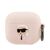 Karl Lagerfeld KLA3RUNIKP AirPods 3 cover pink/pink Silicone Karl Head 3D - Smartphone Accessories - Cables & Accessories - Techbox