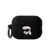 Karl Lagerfeld KLAP2RUNIKK AirPods Pro 2 cover black/black Silicone Karl Head 3D | Techbox