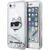 Karl Lagerfeld KLHCI8LNHCCS iPhone 7/8/ SE 2020/2022 silver/silver hardcase Glitter Choupette Head | Techbox