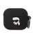 Karl Lagerfeld KLA3RUNIKK AirPods 3 cover black/black Silicone Karl Head 3D - Smartphone Accessories - Cables & Accessories - Techbox