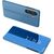 Clear View Case cover for Samsung Galaxy A24 4G flip cover blue - Samsung Cases - Cases - Techbox