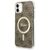 Guess GUHMN61H4STW iPhone 11 6.1" brown/brown hardcase 4G MagSafe | Techbox