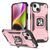 Armored case with a finger holder for iPhone 15 Plus Wozinsky Ring Armor - gold | Techbox