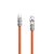 Angled cable USB-C - Lightning 30W 1m rotation 180° Dudao - orange - Cables & Adapters - Cables & Accessories - Techbox