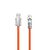 Dudao L24AL USB-A - Lightning angled cable with 180° rotation 30W 1m - orange | Techbox