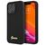 Guess GUHCP13XLSLMGBK iPhone 13 Pro Max 6.7" black/black hardcase Silicone Script Gold Logo | Techbox