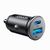 Joyroom JR-CCN05 30W USB-A USB-C mini car charger - black | Techbox