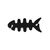 Fish-shaped headphone cable wrap - black - Smartphone Accessories - Cables & Accessories - Techbox
