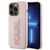 Karl Lagerfeld 3D Rubber Glitter Logo case for iPhone 15 Pro - pink - Apple Cases - Cases - Techbox