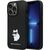 Karl Lagerfeld KLHCP14LSMHCNPK case for iPhone 14 Pro - black Silicone C Metal Pin - Apple Cases - Cases - Techbox