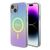 Guess IML Iridescent MagSafe case for iPhone 15 Plus - purple - Apple Cases - Cases - Techbox