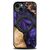 Wood and resin case for iPhone 15 Plus MagSafe Bewood Unique Violet - purple and black | Techbox
