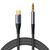 Joyroom Audio Transfer Series SY-A07 Mini Jack 3.5mm/USB-C Cable 1.2m - Black | Techbox