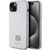 Guess GUHCP15MPS4DGPS iPhone 15 Plus 6.7" silver/silver hardcase Strass Metal Logo | Techbox
