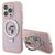 Karl Lagerfeld KLHMP15LHMRSKCP iPhone 15 Pro 6.1" pink/pink hardcase Ring Stand Karl&amp;Choupette MagSafe | Techbox