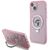 Karl Lagerfeld KLHMP15SHMRSKCP iPhone 15 6.1" pink/pink hardcase Ring Stand Karl&amp;Choupette MagSafe | Techbox