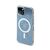 MagSafe Kingxbar PQY Crack Series silicone case for iPhone 15 - transparent | Techbox