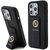 Guess Grip Stand 4G Saffiano Strass case for iPhone 15 Pro Max - black - Apple Cases - Cases - Techbox