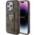 Guess Grip Stand 4G Triangle Strass case for iPhone 15 Pro - brown - Apple Cases - Cases - Techbox