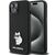 Karl Lagerfeld Silicone Choupette Metal Pin case for iPhone 15 Plus / 14 Plus - black | Techbox