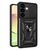 Hybrid Armor Camshield armored case for Samsung Galaxy S24+ with camera cover - black | Techbox