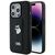 Karl Lagerfeld Gripstand Saffiano Choupette Pins case for iPhone 14 Pro Max - black | Techbox