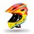 Rockbros TT-32SOYB-S children's bicycle helmet with detachable chinbar, size S - yellow-orange - Bicycle - Sports & Fitness - Techbox
