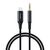 Choetech AUX007 Lighting / mini jack 3.5mm cable 1 m - black - Cables & Adapters - Cables & Accessories - Techbox