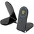 Ferrari Printed Logo MagSafe foldable 2in1 15W inductive charger - black | Techbox