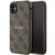Guess GUHMN61G4GFRW iPhone 11 6.1" / Xr brown/brown hardcase 4G Collection Leather Metal Logo MagSafe | Techbox