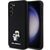 Karl Lagerfeld Silicone Karl&amp;Choupette Metal Pin case for Samsung Galaxy S23+ - black - Samsung Cases - Cases - Techbox