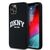 DKNY Liquid Silicone White Printed Logo MagSafe Case for iPhone 12/12 Pro - Black - Uncategorized Cases (2) - Cases - Techbox