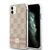 DKNY IML Checkered Mono Pattern &amp; Printed Stripes MagSafe case for iPhone 11 / Xr - pink - Uncategorized Cases (2) - Cases - Techbox