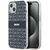DKNY IML Mono &amp; Stripe MagSafe Case for iPhone 15/14/13 - Black | Techbox