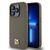 DKNY Leather Pattern Metal Logo MagSafe case for iPhone 14 Pro Max - brown | Techbox