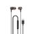 Dudao X1PROT in-ear wired USB-C headphones 1.2 m - black - Headsets - Speakers & Headphones - Techbox