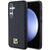 DKNY Leather Pattern Metal Logo MagSafe case for Samsung Galaxy S24 - black - Samsung Cases - Cases - Techbox