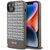 DKNY Leather Printed Pattern Metal Logo MagSafe Case for iPhone 15/14/13 - Brown - Apple Cases - Cases - Techbox