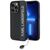 Karl Lagerfeld Saffiano Rhinestones &amp; Charm case for iPhone 15 Pro - black | Techbox