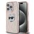 Karl Lagerfeld IML Choupette Head &amp; Monogram case for iPhone 14 Pro - pink | Techbox